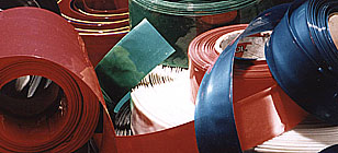 Transparent or colored PVC film